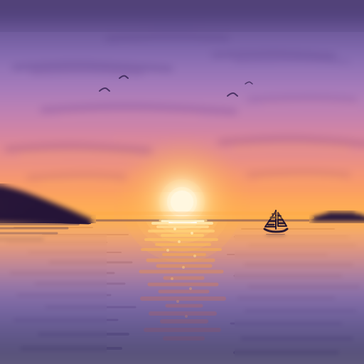 sunset by Fable