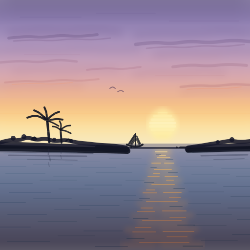 sunset by Sol